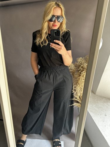 Nohavice široký strih SUN-UNI veľkosť-čierna