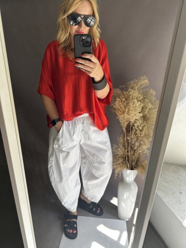 Nohavice Espagnol-bielé