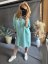 Šaty Letní Oversize mint