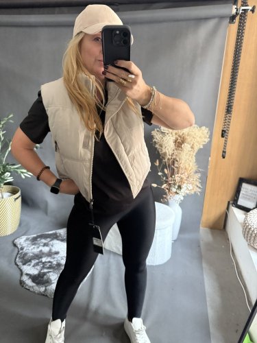 Vesta Crop S/M a L/XL-béžová