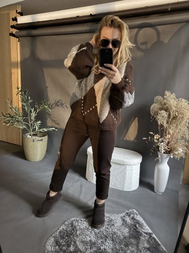 Kalhoty Cossy zateplené