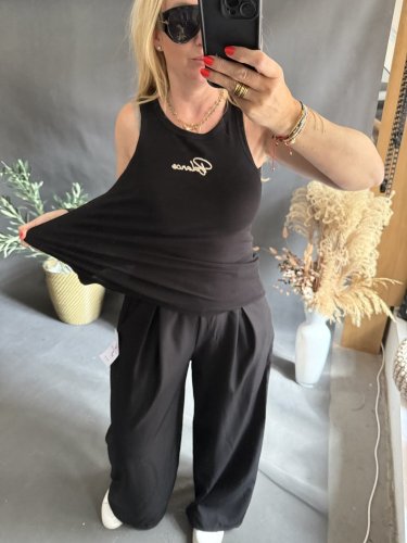 Tílko Balance-čierné