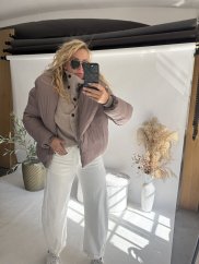 Bunda Golier-mocca