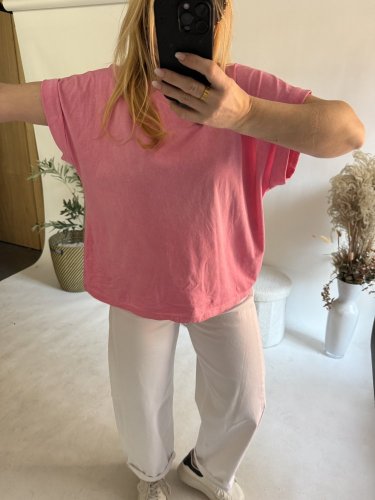 Tričko Moonlight-tmavě růžová