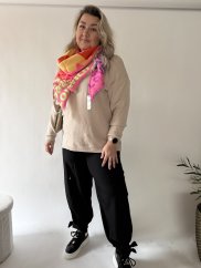 Svetr Goodvibes-UNI SIZE-bílý