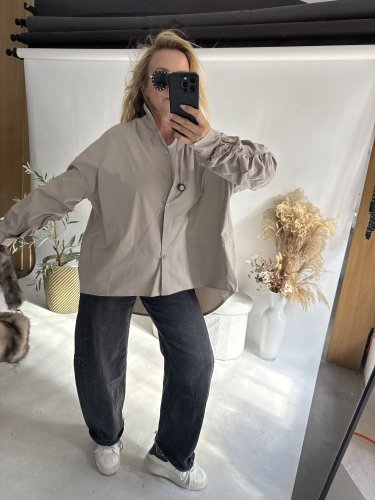 Košile Stella-mocca