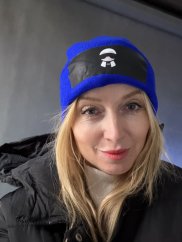 Čiapka Karol zimní-modrá