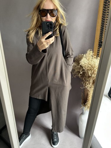 Rolákový přehoz SUN-hnědý