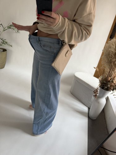 Džínsy Woman rovný strih