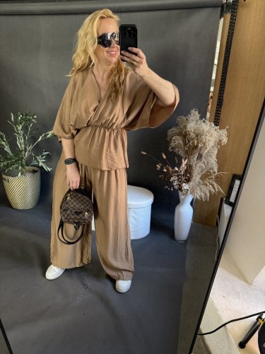 Souprava Holiday Dreams-cognac