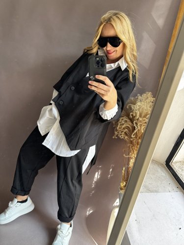 Kabátik ľahký asymetrický SUN