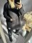 Oversize mikina s kapucí Hilary-černá