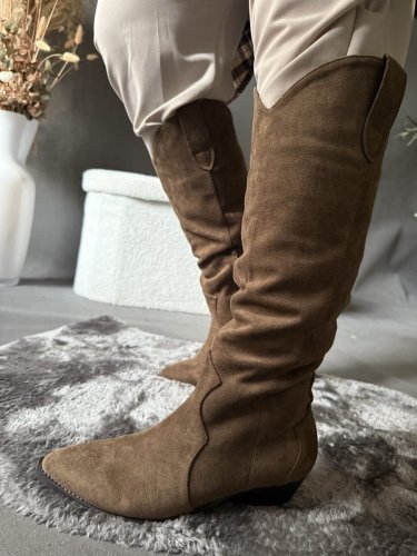 Čižmy Findlay-hnedé