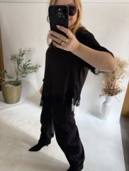 Čižmy nízke Black