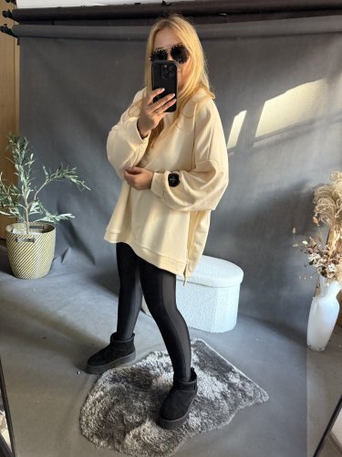 Mikina Ultimate-butter lemon