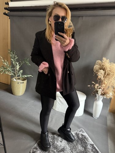 Sako Oversize zateplené černé