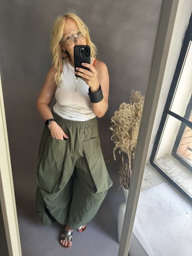 Nohavice Aladin-UNI SIZE-Khaki