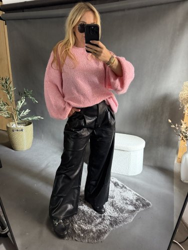 Svetr Mochy-růžový