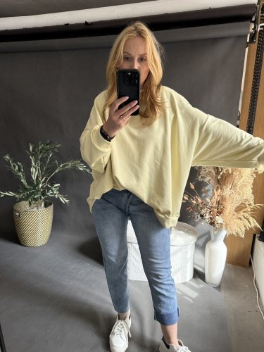 Mikina Ultimate-lemon žlutá